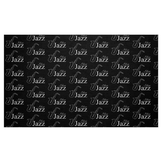Tela Me encanta el jazz ("Cuarto gordo" (fat quarter))