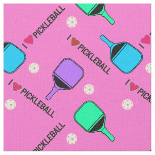 Tela Me encanta el picnic rosa pastel