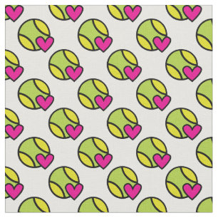Tela Me encanta el tenis con el corazón 2 - antecedent