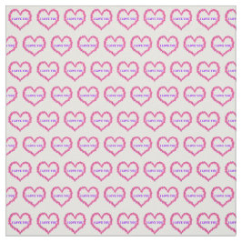 Tela Me Encanta Tejer Fondo Blanco