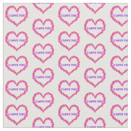 Tela Me Encanta Tejer Fondo Blanco