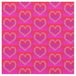 Tela Me Encanta Tejer Fondo Rosa