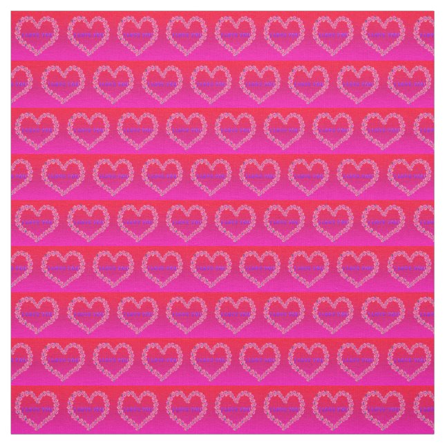 Tela Me Encanta Tejer Fondo Rosa (Retal)