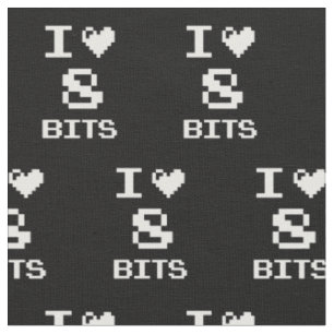 Tela Me encantan los 8 bits, el diseño de geek gamer
