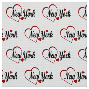 Tela Me encantan los corazones de Nueva York