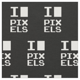 Tela Me encantan los píxeles, diseño geek, arte de píxe
