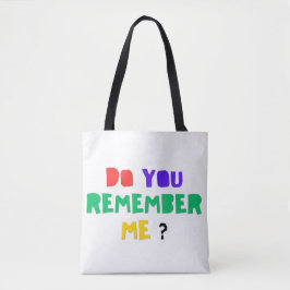 Tela ¿ME RECORDARÁS Chaqueta de mezclilla Bolso tote