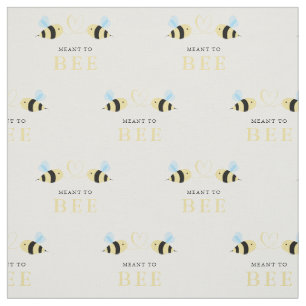 Tela Meant To Bee Quote Funny Two Bees In Love Design