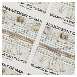 Tela Medida del hombre da Vinci de Vitruvian del hombre