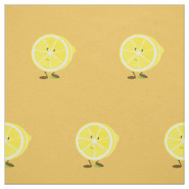 Tela Medio limón sonriente