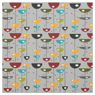 Tela Medio siglo medio luna floral