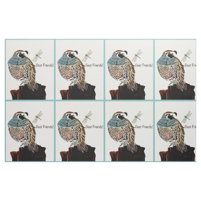 Tela Mejor Fabric De Amigos ("Cuarto gordo" (fat quarter))