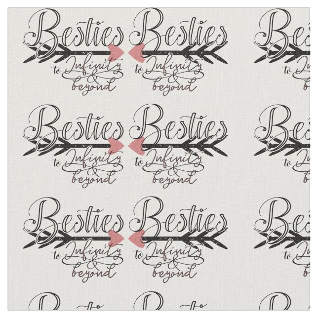 Tela mejores amigos caligráficos BFF del modelo de la (De cerca)
