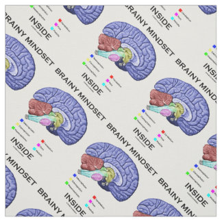 Tela Mentalidad brillante dentro del humor cerebral ana
