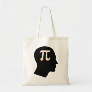 Tela Mente colorida del pi - bolso de la matemáticas