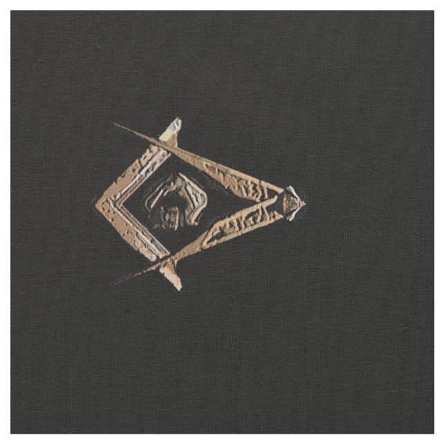 Tela Mentes masónicas (GoldenBrownish) (De cerca)