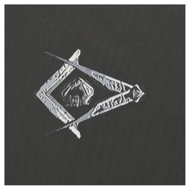 Tela Mentes masónicas (Silvery) (De cerca)