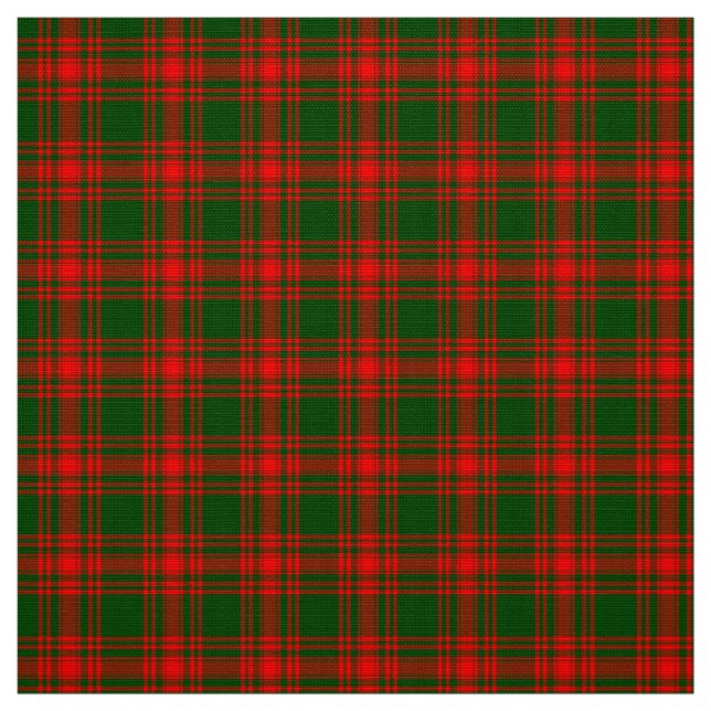 Tela Menzies Green Modern Tartán (Retal)