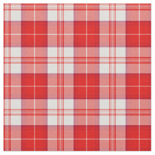 Tela Menzies Red Clan Tartán Escocia Plaid