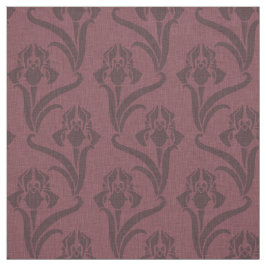 Tela Merlot Art Nouveau Iris