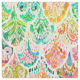 Tela MERMAID OF BOLINAS Rainbow Fish Scale Bold Fabric