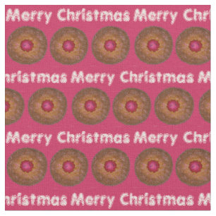 Tela Merry Christmas Linzer Torte Cookie Holiday Baking