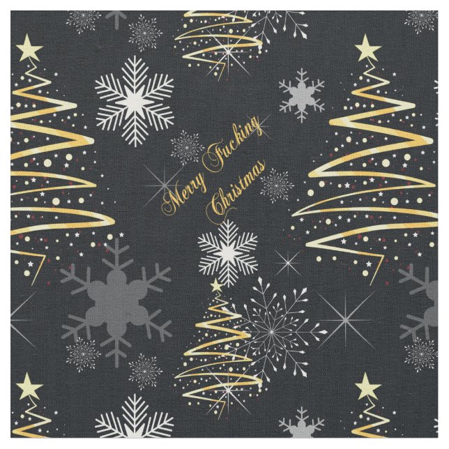 Tela Merry F*pordiosos Navidades (De cerca)