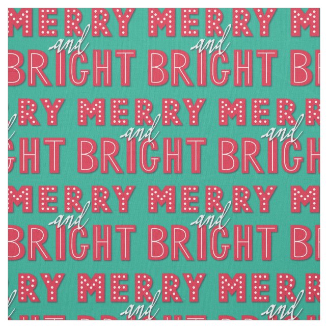 Tela Merry y Bright (Retal)