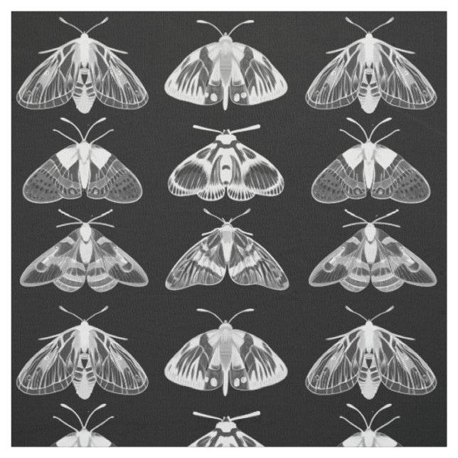 Tela Metas en negro, blanco y gris (Retal)