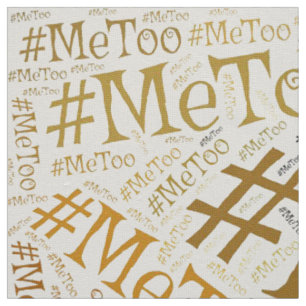 Tela #MeToo Tejidos personalizados - Marfil - algodón