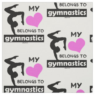 Tela Mi corazón pertenece a la gimnasia