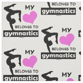 Tela Mi corazón pertenece a la gimnasia