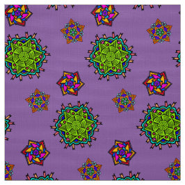 Tela Mi patrón de doodle simétrico número 1