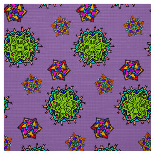 Tela Mi patrón de doodle simétrico número 1