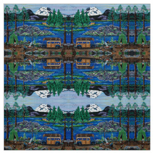 Tela Mi "viejo" camping Woody