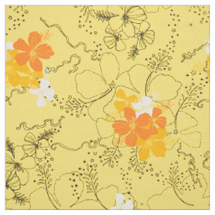 Tela Midnight Garden Hawai Hibiscus Floral