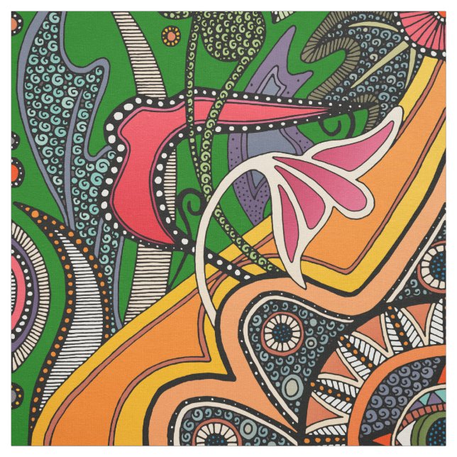 Tela MINNIE verde (Retal)