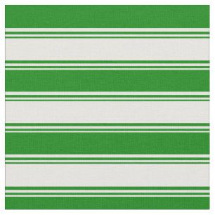 Tela Mint Cream and Green Coled Pattern