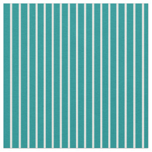 Tela Mint Cream & Dark Cyan Stripes Pattern