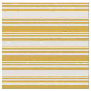 Tela Mint Cream & Goldenrod Lined/Strike Pattern