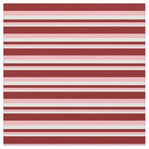 Tela Mint Cream, Light Pink and Maroon Lines