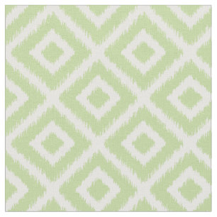 Tela Mint Green Ikat Diamonds