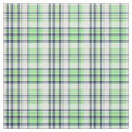 Tela Mint Green Navy Wt Preppy Madras Style Plaid Sz3#2