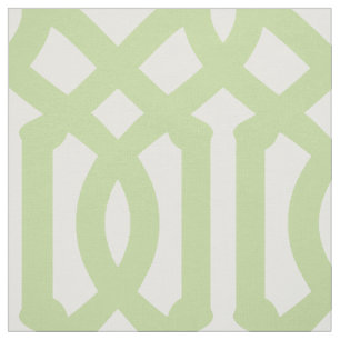 Tela Mint Green Trellis Large Scale