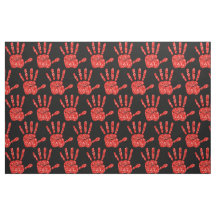 MMIW Red Hand Jewand Pattern Black