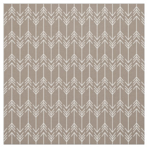 Tela Mocha Brown Herringbone