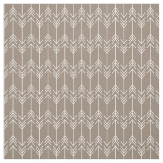 Tela Mocha Brown Herringbone