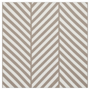 Tela Mocha Brown Herringbone Grande