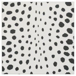 Tela Moda abstracto de estampado de chita blanco negro
