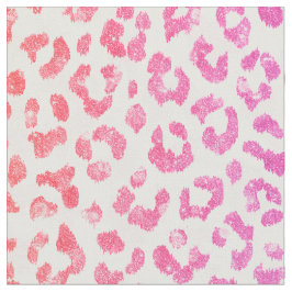 Tela Moda color rosa purpurina chita estampado